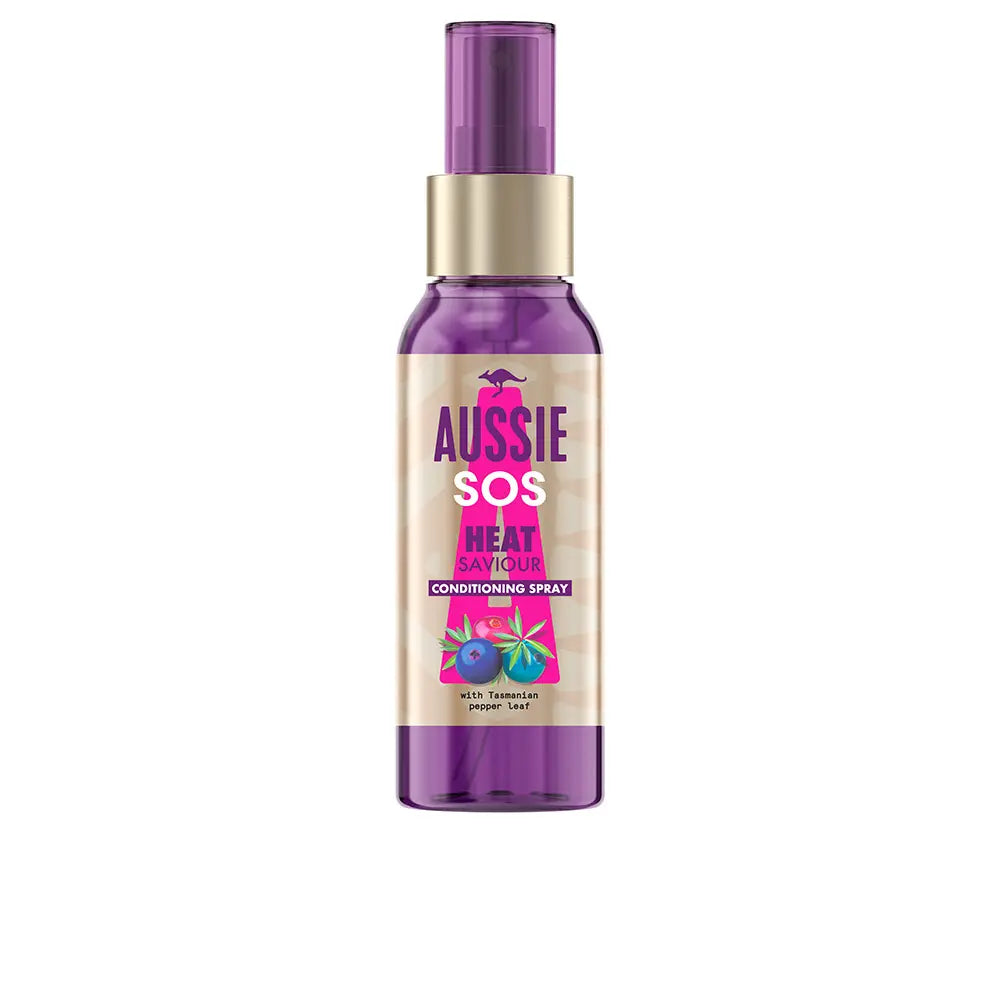 AUSSIE-SOS HEAT SAVIOR spray leave-on 100 ml-DrShampoo - Perfumaria e Cosmética