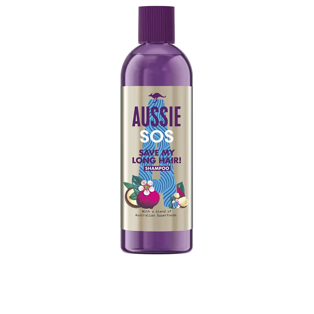 AUSSIE-SOS SAVE MY LONG HAIR shampoo 290 ml.-DrShampoo - Perfumaria e Cosmética