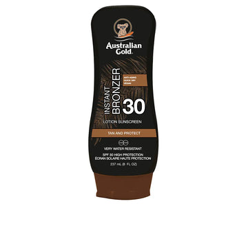 AUSTRALIAN GOLD-Loção protetor solar FPS30 com bronzeador 237 ml.-DrShampoo - Perfumaria e Cosmética Image principale du produit