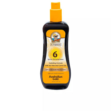 AUSTRALIAN GOLD-PROTETOR SOLAR SPF6 spray óleo de cenoura fórmula 237 ml-DrShampoo - Perfumaria e Cosmética Imagem principal do produto