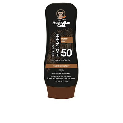 AUSTRALIAN GOLD-Protetor solar FPS50 loção com bronzeador 237 ml-DrShampoo - Perfumaria e Cosmética