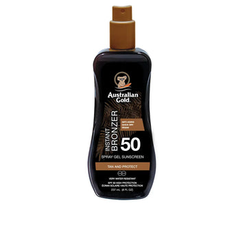 AUSTRALIAN GOLD-SPRAY GEL PROTETOR SOLAR FPS50 com bronzeador instantâneo 237 ml.-DrShampoo - Perfumaria e Cosmética Image principale du produit
