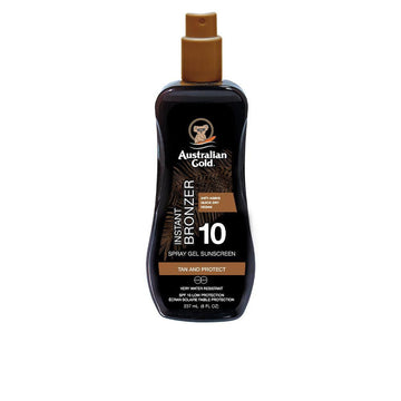 AUSTRALIAN GOLD-SUNSCREEN SPF10 gel spray com bronzer instantâneo 237 ml-DrShampoo - Perfumaria e Cosmética Image principale du produit