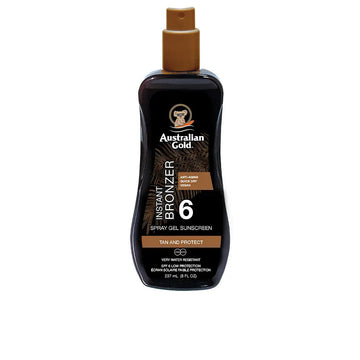 AUSTRALIAN GOLD-SUNSCREEN SPF6 gel spray com bronzeador instantâneo 237 ml-DrShampoo - Perfumaria e Cosmética Image principale du produit