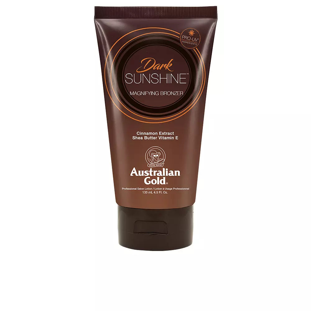 AUSTRALIAN GOLD-SUNSHINE DARK loção bronzeadora profissional 133 ml-DrShampoo - Perfumaria e Cosmética