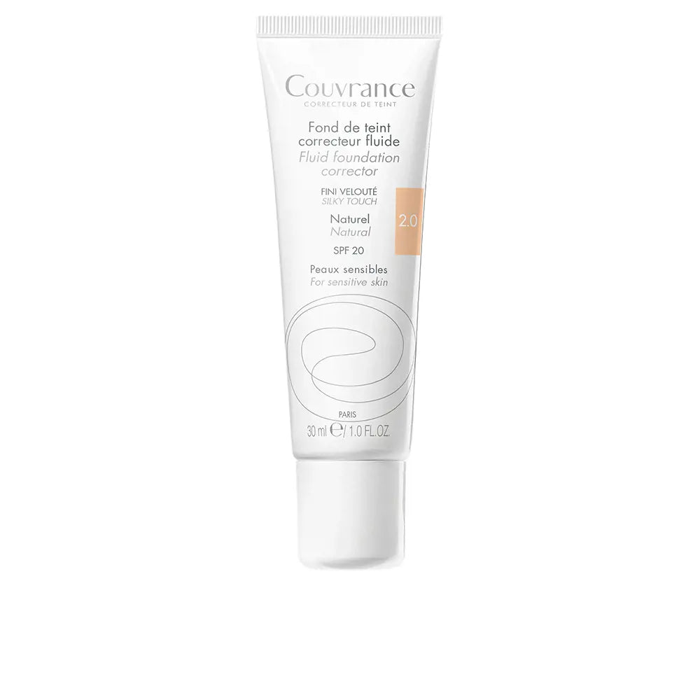 AVENE-Avène couvrance fond de teint corretor fluido natural 30ml-DrShampoo - Perfumaria e Cosmética