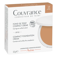 AVENE-Base Compacta de Maquilhagem COUVRANCE Mel 85 g-DrShampoo - Perfumaria e Cosmética