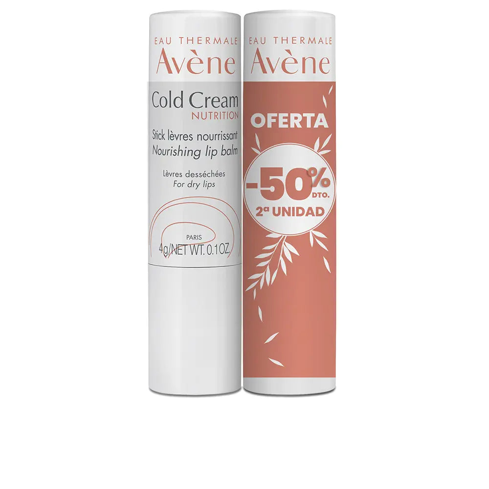 AVÈNE-Batom nutritivo COLD CREAM 2 x 4 gr-DrShampoo - Perfumaria e Cosmética