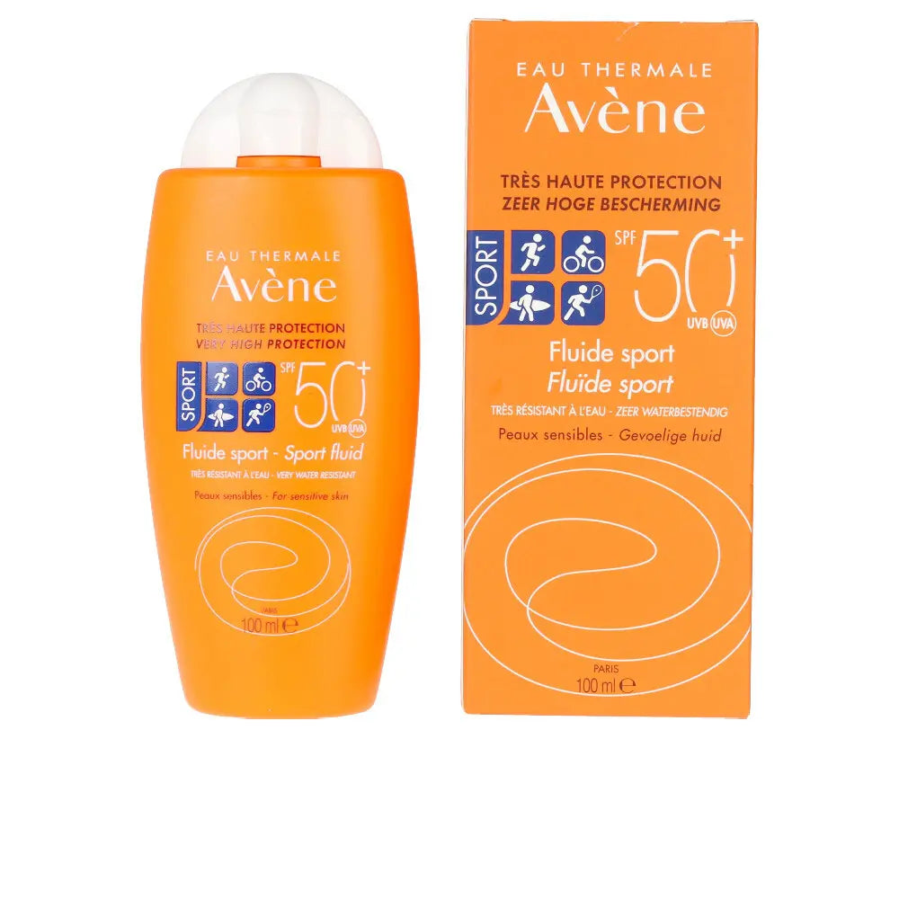 AVENE-Fluido esportivo SUN HIGH PROTECTION SPF50+100 ml-DrShampoo - Perfumaria e Cosmética