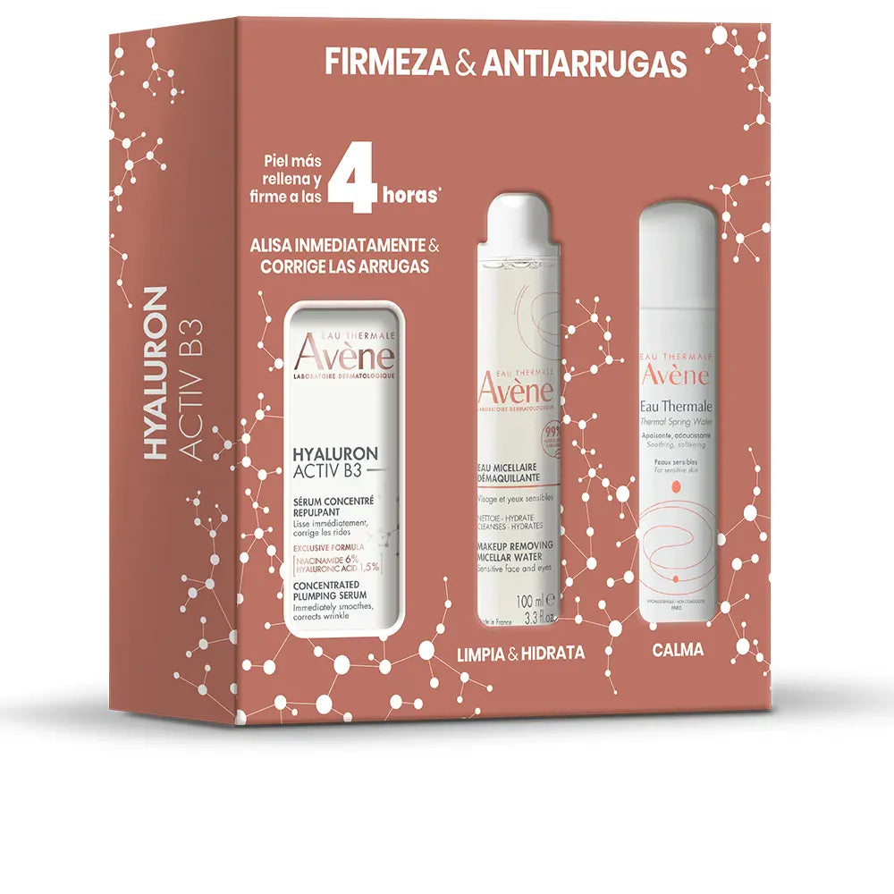 AVÈNE-HYALURON ACTIV B3 SÉRUM + MICELAR + AGUA TERMAL LOTE 3 pz-DrShampoo - Perfumaria e Cosmética