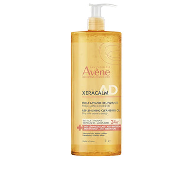 AVÈNE-Óleo de limpeza relipidizante XERACALM AD 1000 ml-DrShampoo - Perfumaria e Cosmética