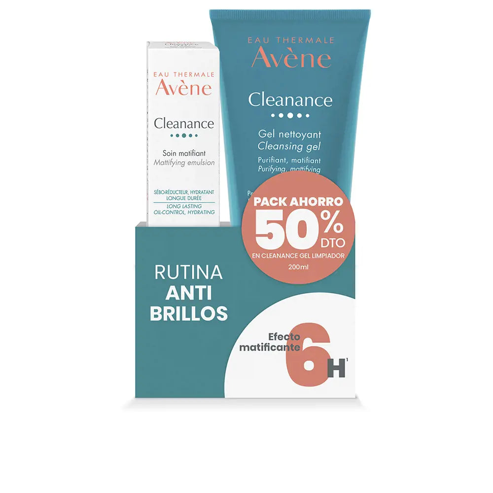 AVENE-ROTINA ANTI-BRILHO CLENANCE LOTE 2 pçs-DrShampoo - Perfumaria e Cosmética