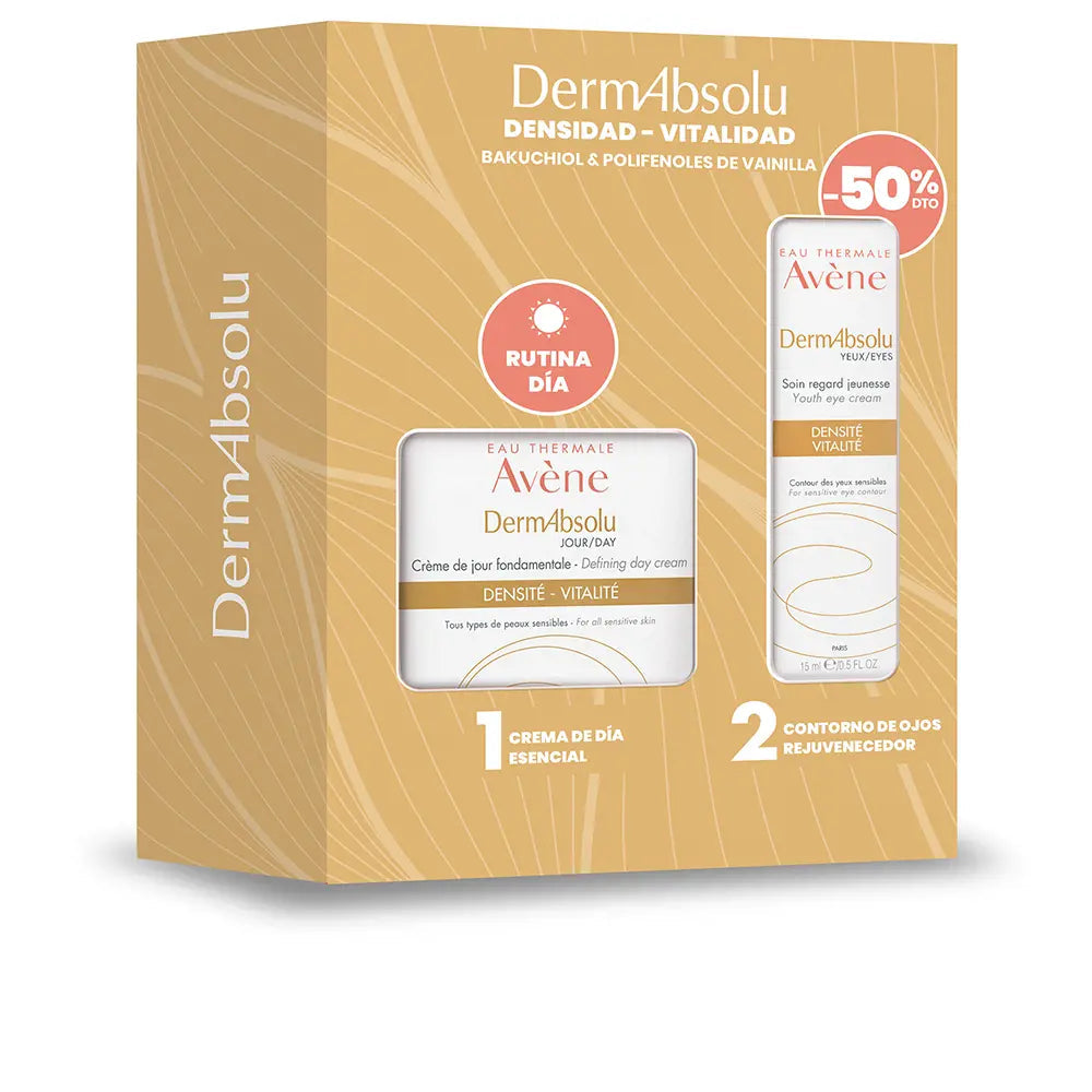 AVENE-ROTINA DERMABSOLU DENSIDADE - VITALIDADE LOTE 2 pç.-DrShampoo - Perfumaria e Cosmética