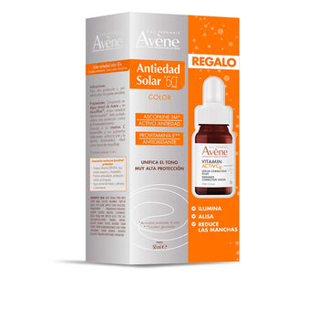 AVÈNE-SOLAIRE ANTI-ENVELHECIMENTO COM COR FPS 50+ 2 unidades-DrShampoo - Perfumaria e Cosmética Image principale du produit
