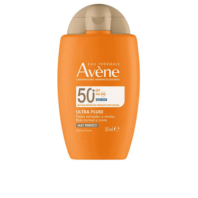 AVÈNE-SOLAIRE ULTRA FLUID MAT PERFECT protetor solar facial universal FPS 50 50 ml-DrShampoo - Perfumaria e Cosmética