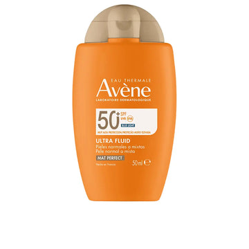 AVÈNE-SOLAIRE ULTRA FLUID MAT PERFECT protetor solar facial universal FPS 50 50 ml-DrShampoo - Perfumaria e Cosmética Image principale du produit