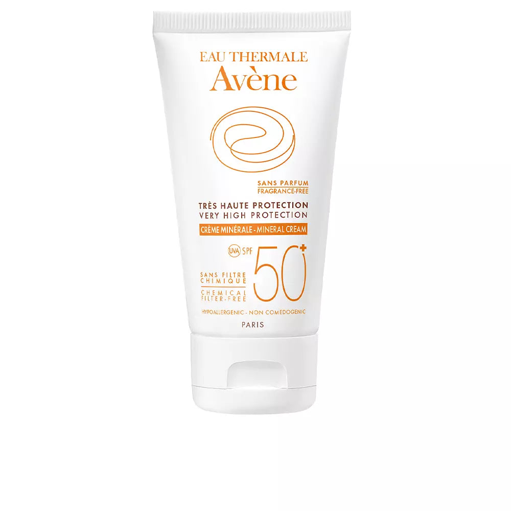 AVENE-SUN HIGH PROTECTION creme mineral SPF50+ 50 ml-DrShampoo - Perfumaria e Cosmética Imagem principal do produto