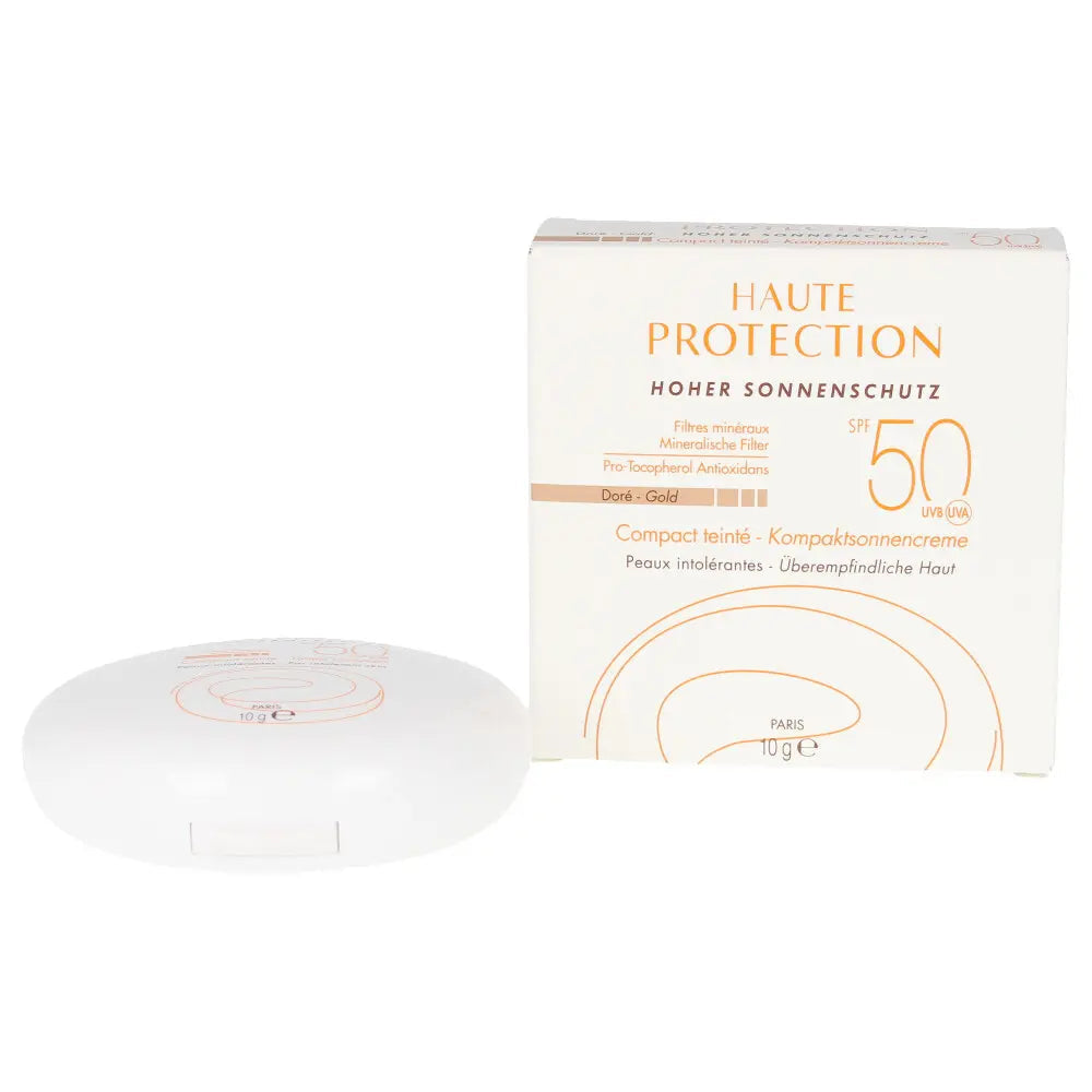SUN HIGH PROTECTION sombra compacta SPF50 ouro 10 gr Imagem secundária do produto