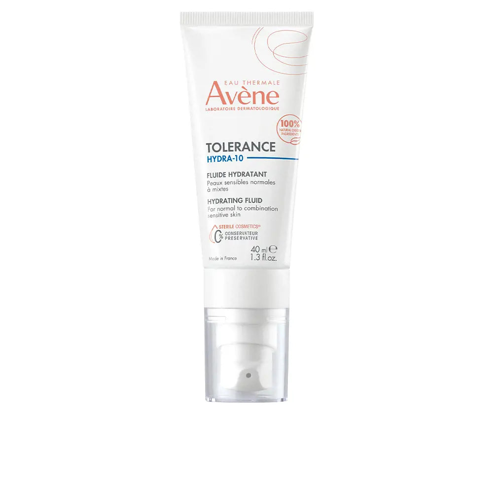 AVENE-TOLERÂNCIA HYDRA-10 Fluido hidratante 100% natural 40 ml-DrShampoo - Perfumaria e Cosmética