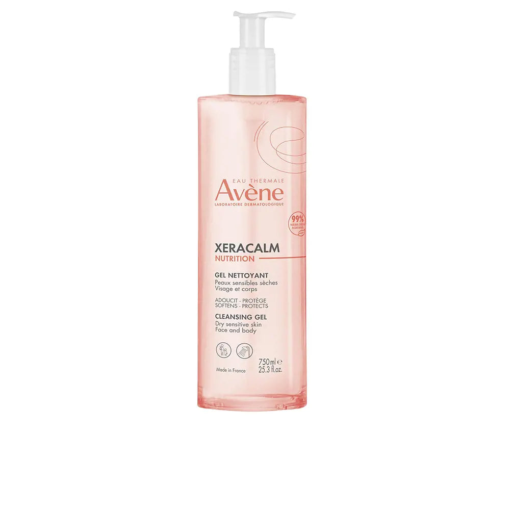 AVENE-XERACALM NUTRITION gel de limpeza 750 ml.-DrShampoo - Perfumaria e Cosmética