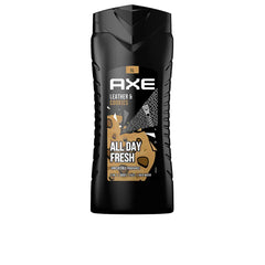AXE-Gel de banho AX LEATHER COOKIES 400 ml.-DrShampoo - Perfumaria e Cosmética