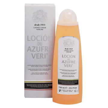 SULFUR VERI loção anti-queda 750 ml Imagen secundaria del producto