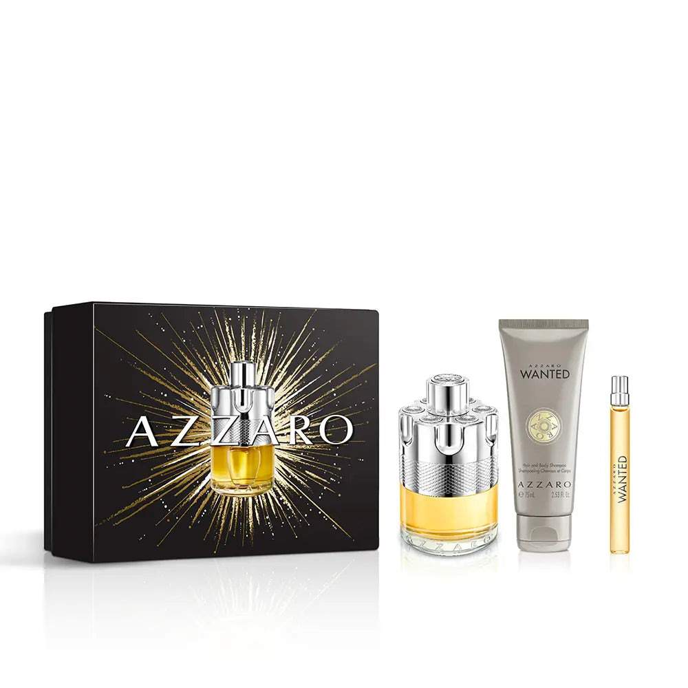 AZZARO-CONECTADO HOMENS CASE 3 pcs-DrShampoo - Perfumaria e Cosmética