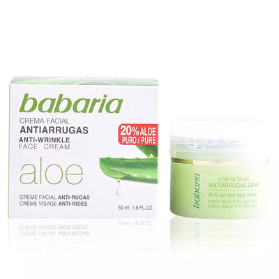BABARIA-ALOE VERA creme anti-rugas 50 ml-DrShampoo - Perfumaria e Cosmética