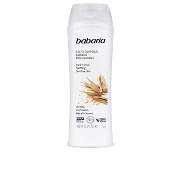 BABARIA-AVENA body milk soothing sensitive skin 400 ml-DrShampoo - Perfumaria e Cosmética Image principale du produit