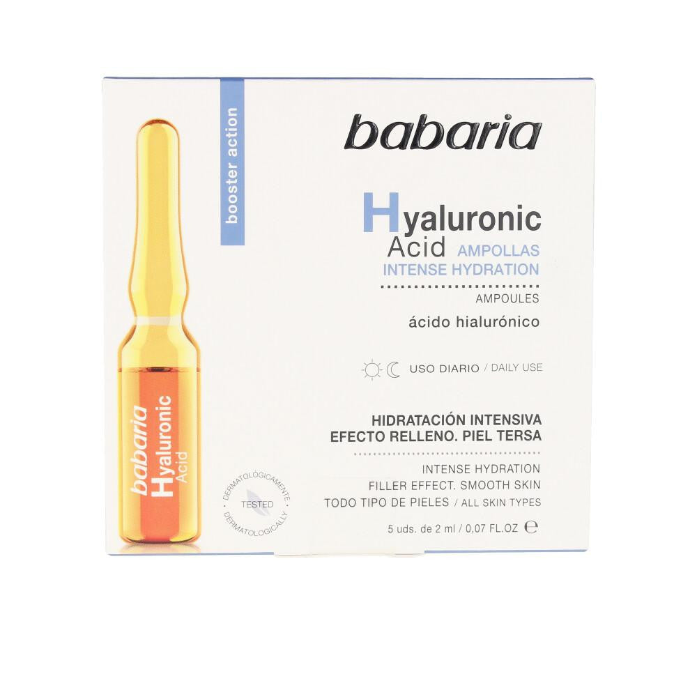 BABARIA-HYALURONIC ACID intense hydration ampolas 5 x 2 ml-DrShampoo - Perfumaria e Cosmética