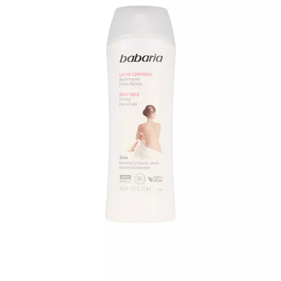 BABARIA-Leite corporal REFIRMANTE ALOE VERA 400 ml-DrShampoo - Perfumaria e Cosmética