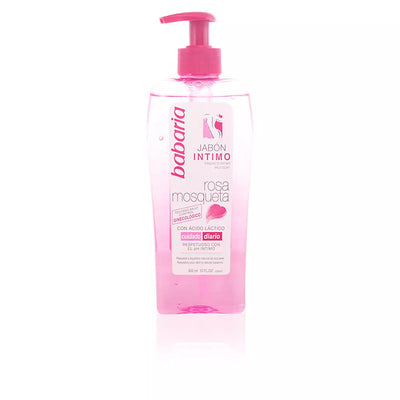 BABARIA-ROSA MOSQUETA sabonete íntimo 300ml-DrShampoo - Perfumaria e Cosmética