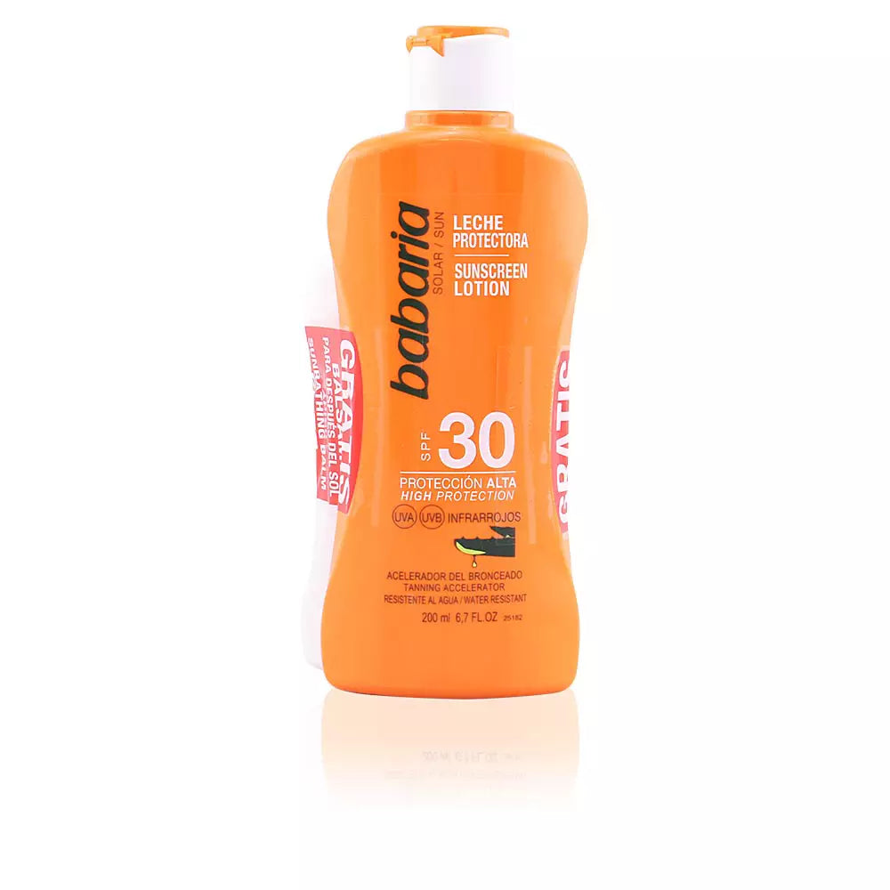 BABARIA-SOLAR ALOE GRASS SPF30 CONJUNTO DE LEITE 2 unidades-DrShampoo - Perfumaria e Cosmética Imagem principal do produto