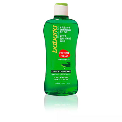 BABARIA-SOLAR ALOE VERA AFTER SUN gel efeito hielo 200 ml-DrShampoo - Perfumaria e Cosmética