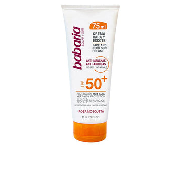 BABARIA-SOLAR CARA&ESCOTE fluido anti-manchas SPF50+ 75 ml-DrShampoo - Perfumaria e Cosmética Imagem principal do produto