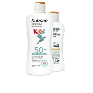 BABARIA-SOLAR INFANTIL SPF50+ LEITE LOTE 2 pz-DrShampoo - Perfumaria e Cosmética Image principale du produit