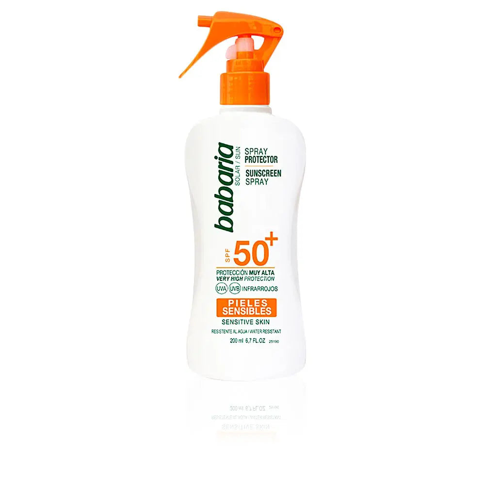 BABARIA-SOLAR PIEL SENSIBLE pistola SPF50+ 200 ml-DrShampoo - Perfumaria e Cosmética
