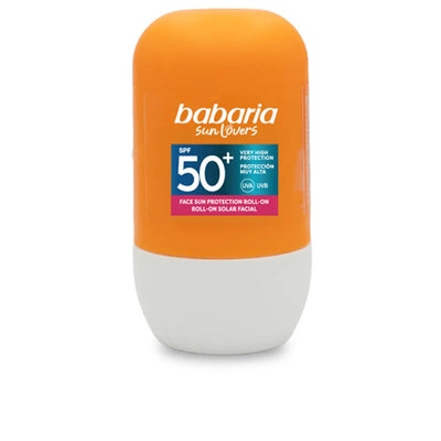BABARIA-SUN LOVERS roll-on solar facial SPF50+ 50 ml-DrShampoo - Perfumaria e Cosmética