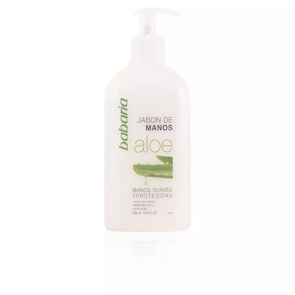 BABARIA-Sabonete líquido para as mãos ALOE VERA 500 ml-DrShampoo - Perfumaria e Cosmética Imagem principal do produto
