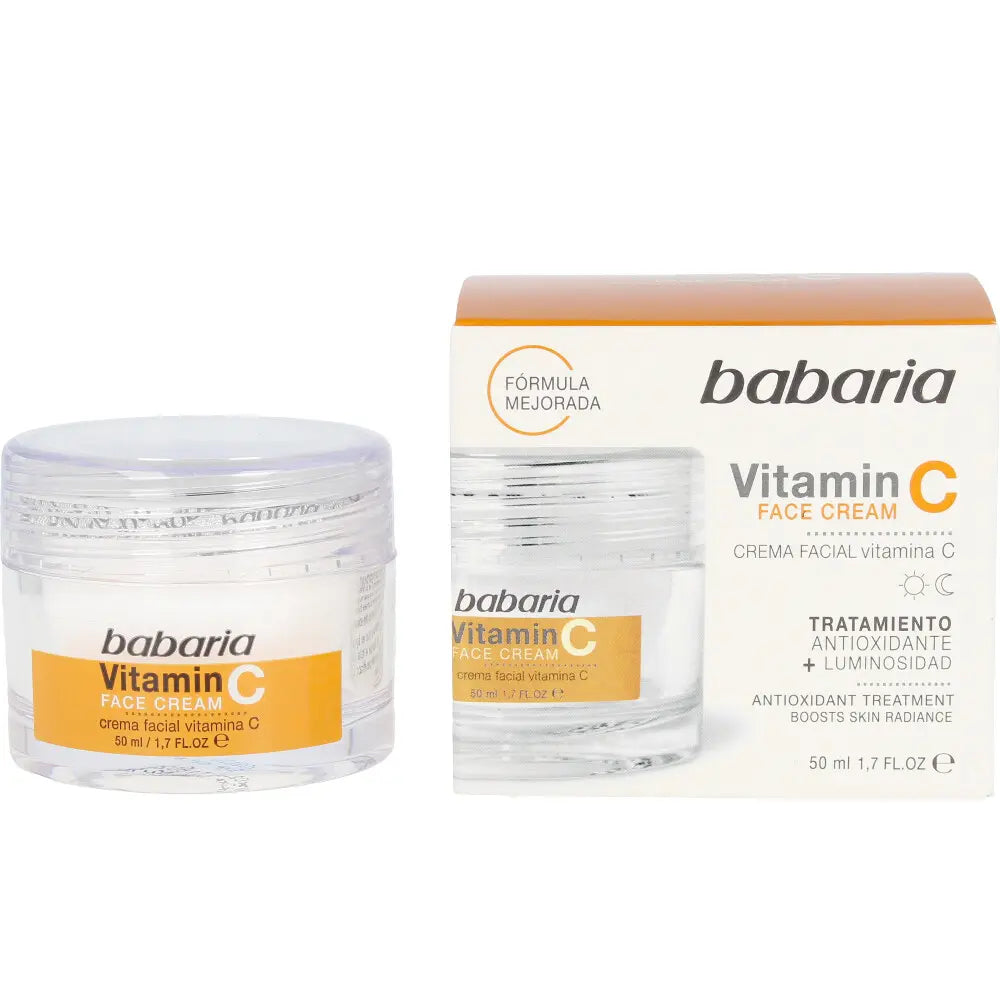 BABARIA-VITAMINA C creme facial antioxidante 50 ml-DrShampoo - Perfumaria e Cosmética