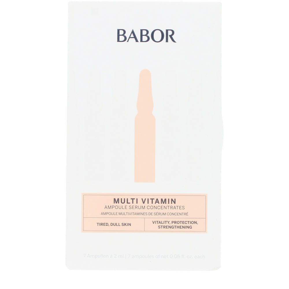 BABOR-Ampolas MULTI VITAMIN 7 x 2 ml-DrShampoo - Perfumaria e Cosmética
