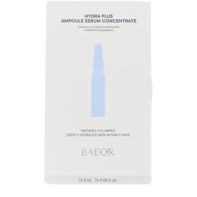 BABOR-ampolas HYDRA PLUS 7 x 2 ml.-DrShampoo - Perfumaria e Cosmética