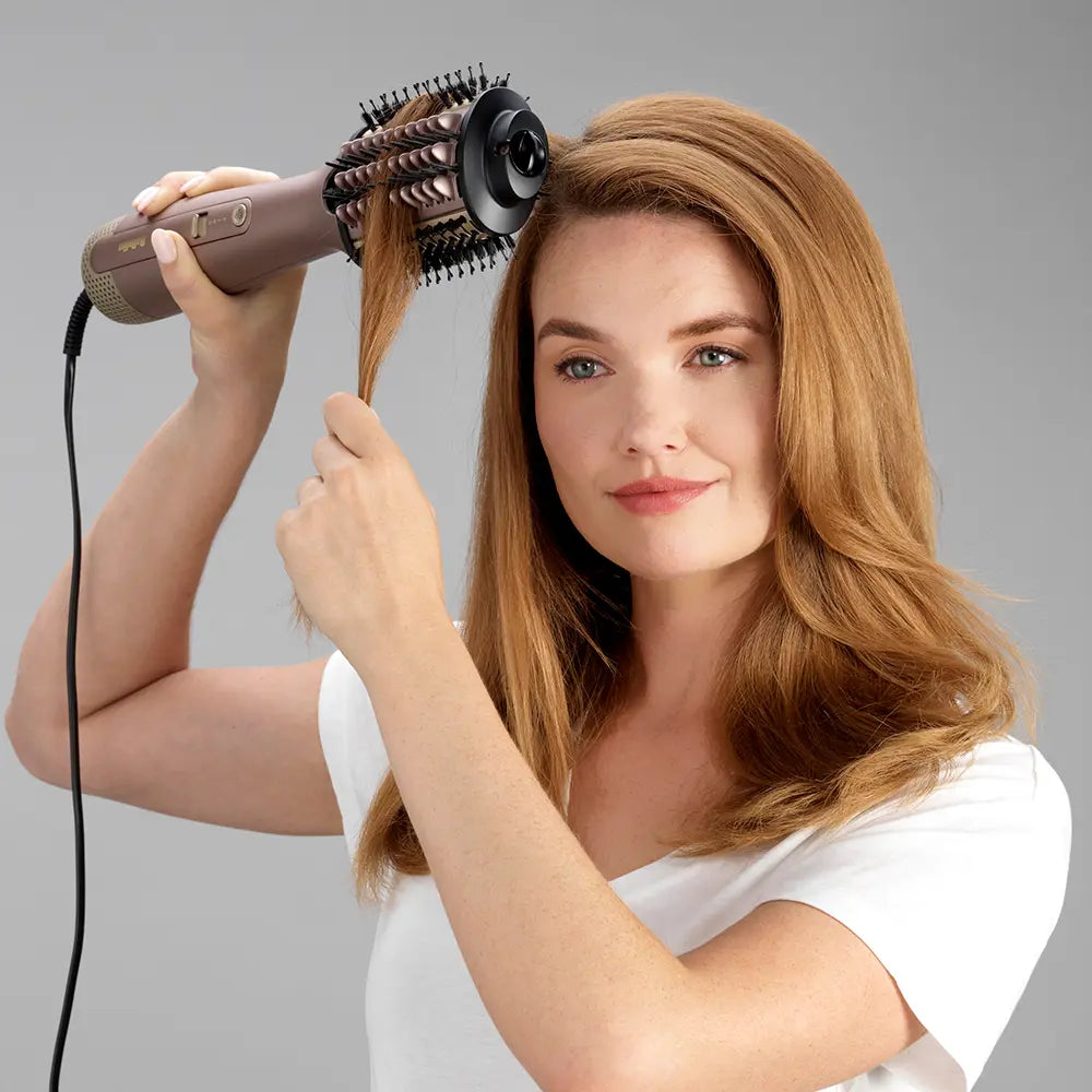 BABYLISS-ESCOVA SECADORA HAIR DRYER BRUSH AS95E air power volume 1000w 1 u.-DrShampoo - Perfumaria e Cosmética