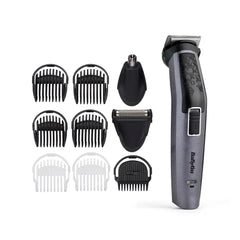 BABYLISS-MT727E Aparador de Barba 10 em 1 Carbono Titânio.-DrShampoo - Perfumaria e Cosmética