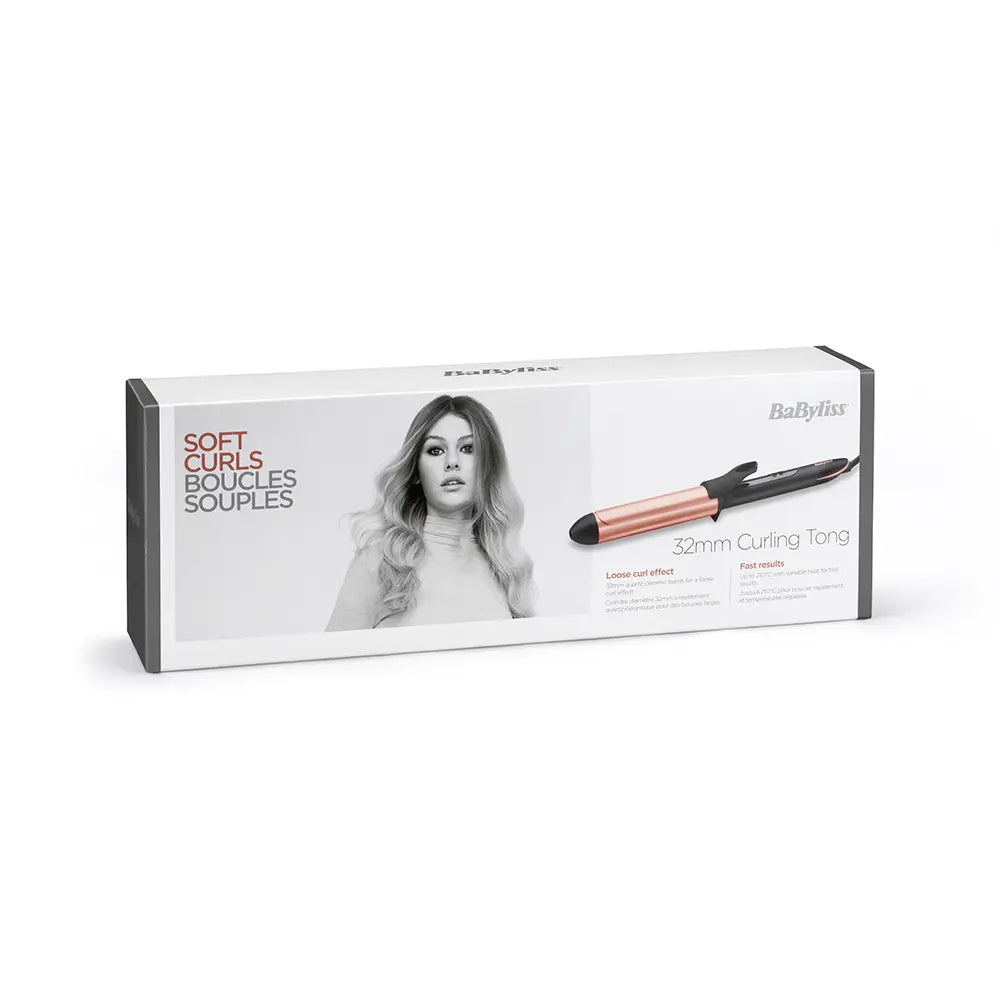 BABYLISS-Pinças de cerâmica de quartzo nano C452E 1 unidade.-DrShampoo - Perfumaria e Cosmética