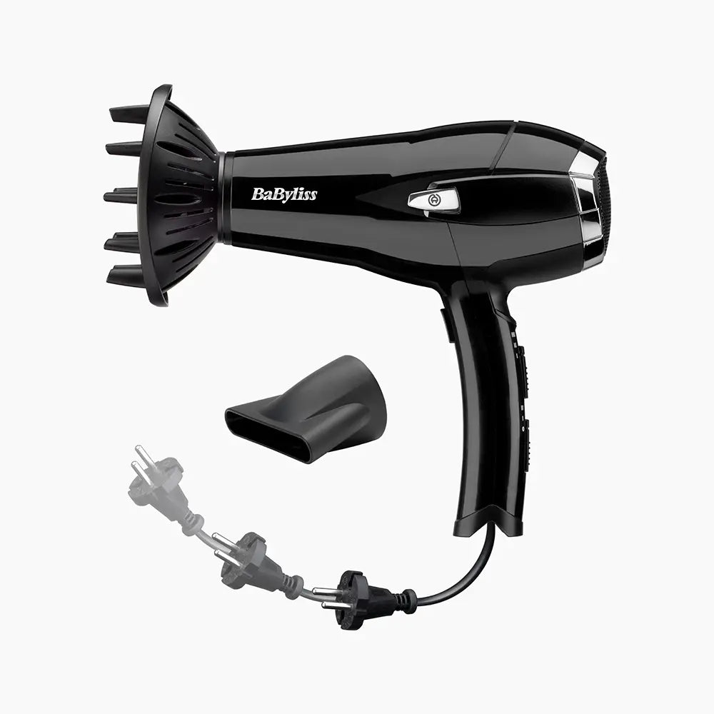 BABYLISS-SECADOR D374DE com amarração automática de cabo 2000w 1 unidade-DrShampoo - Perfumaria e Cosmética