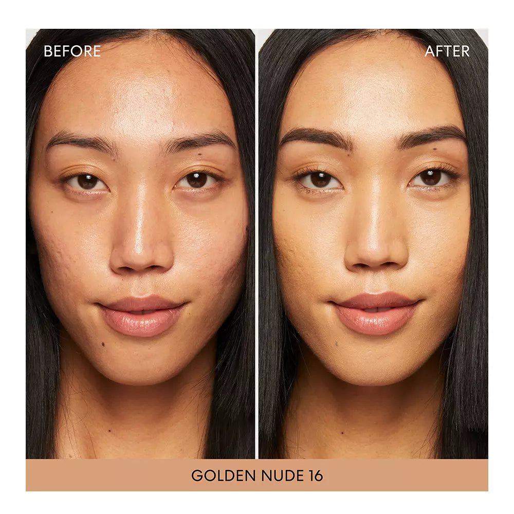 BARE MINERALS-Base ORIGINAL FPS15 16 Golden Nude.-DrShampoo - Perfumaria e Cosmética