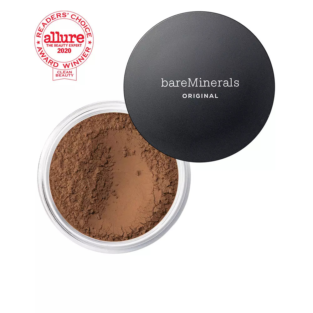 BARE MINERALS-Base ORIGINAL FPS15 28 dourado profundo.-DrShampoo - Perfumaria e Cosmética