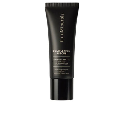 BARE MINERALS-COMPLEXION RESCUE Hidratante Natural Matte com Cor FPS 30 #3.5 - Castanha de Caju 35 ml-DrShampoo - Perfumaria e Cosmética