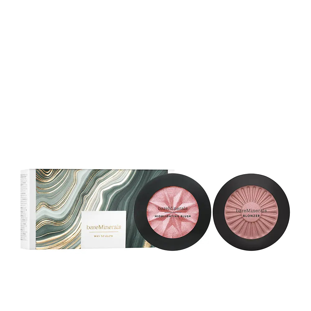 BARE MINERALS-CONJUNTO ORIGINAL BRONZER + HIGHLIGHTER de 2 peças.-DrShampoo - Perfumaria e Cosmética